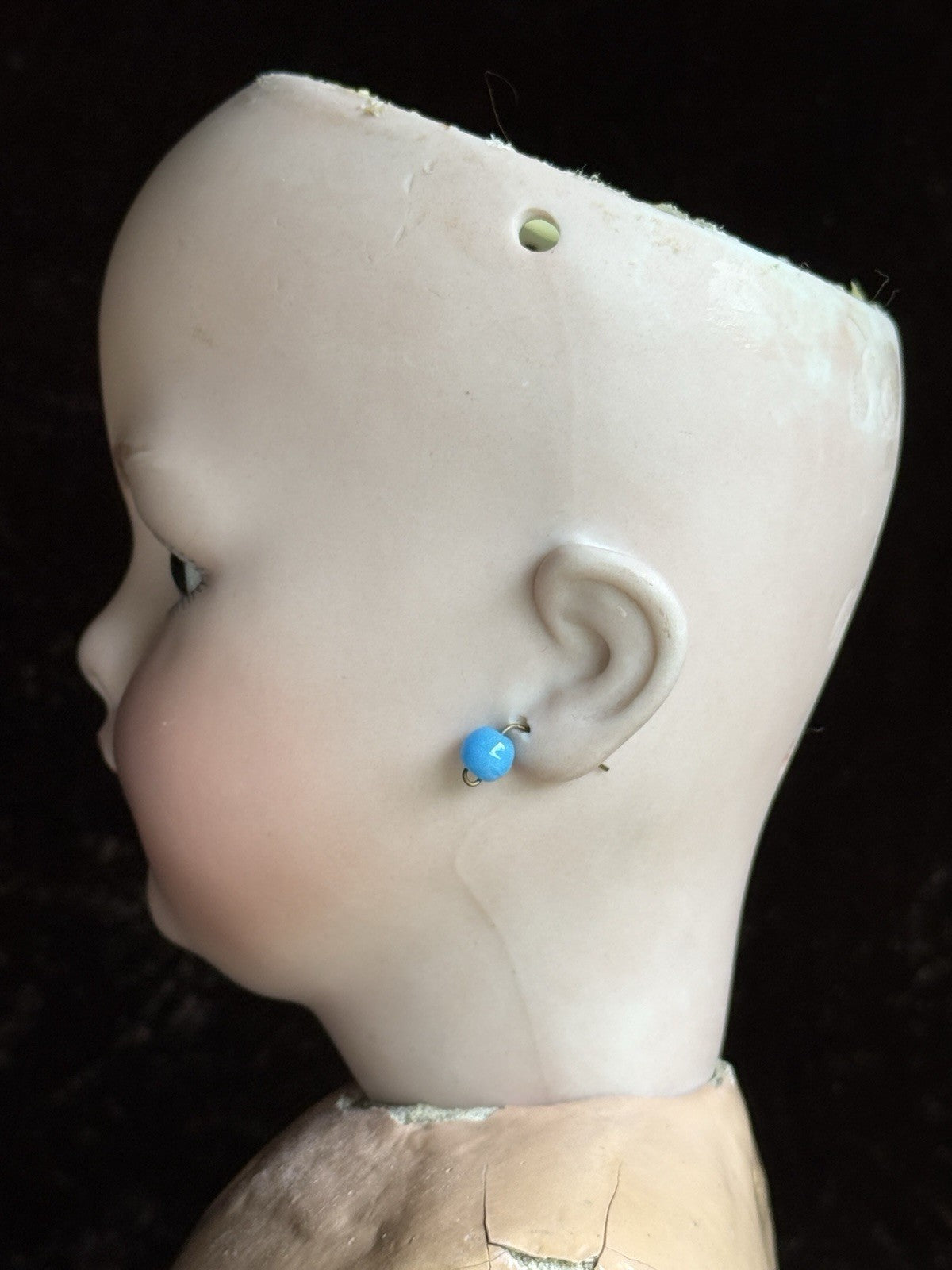 Rare Antique German 22” Simon Halbig Dep 1279 Bisque Head Doll