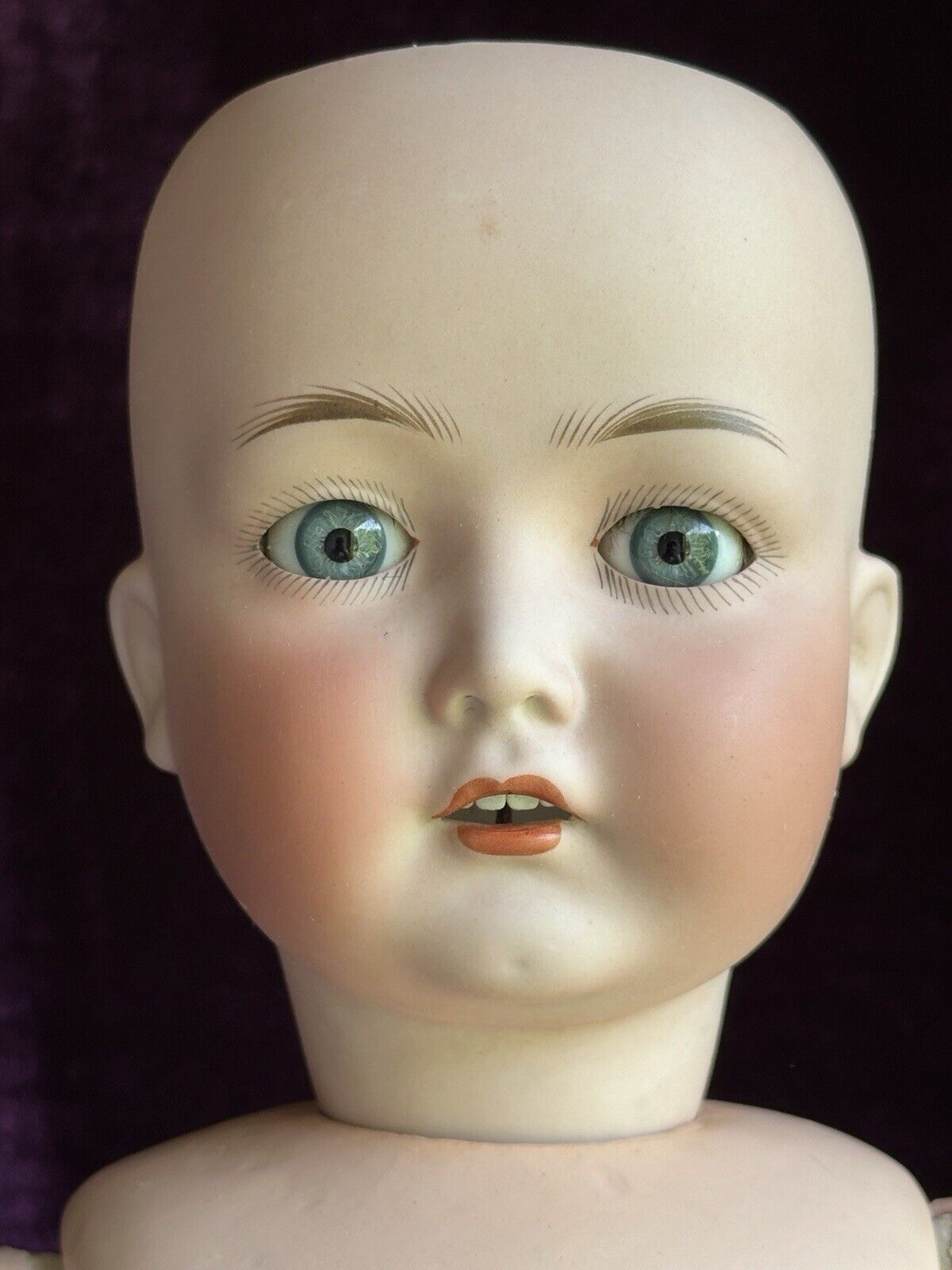 Antique German 25” Cuno Otto Dressel Mein Liebling Mold Bisque Head Doll