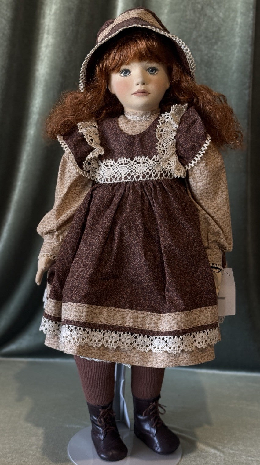 OOAK Artist Judy Rankine 28”  Jessie Bishop Doll “Jessica” Box/Tag/COA