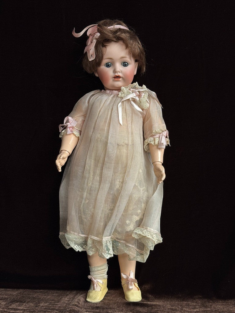 Antique German 17” Kestner JDK 260 Bisque Head Toddler Doll
