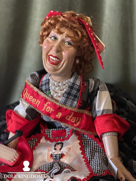 Collectible Wayne Kleski Katherine’s Collection Mae Queen Of The Day 30” Doll