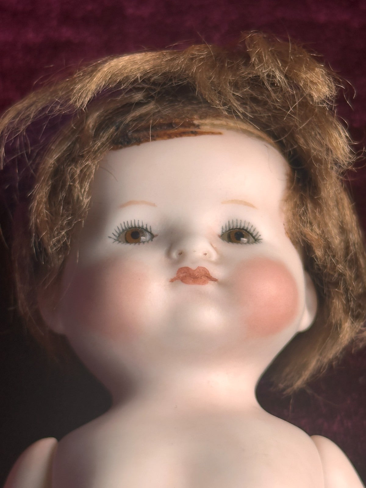 All Porcelain 6” Reproduction of Antique German Grace Putnam Bye-Lo Baby Doll