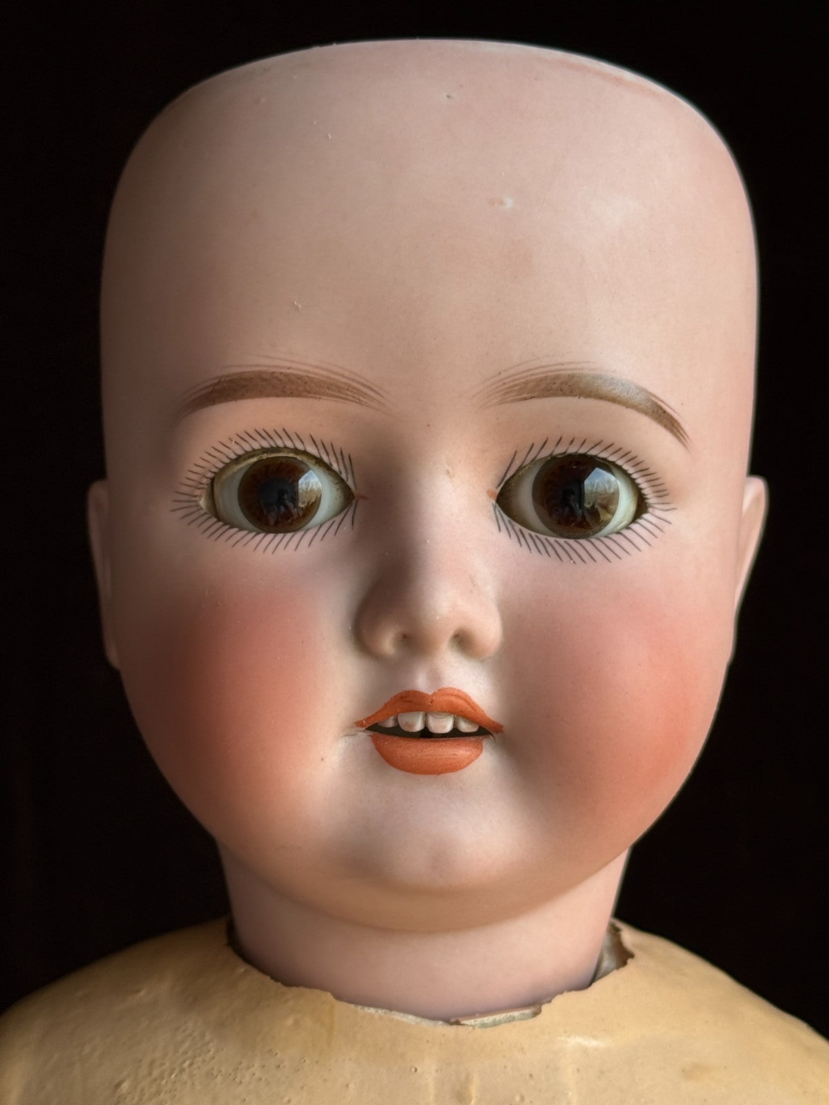 Antique German 24” Schoenau & Hoffmeister 1909 Bisque Head Doll