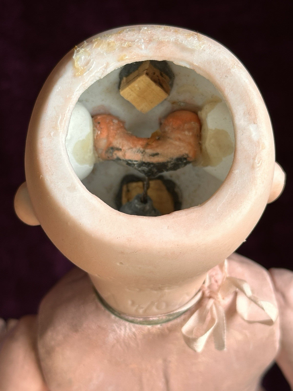 Large Antique German 10” Armand Marseille 323 Googly Eyes Bisque Head Doll