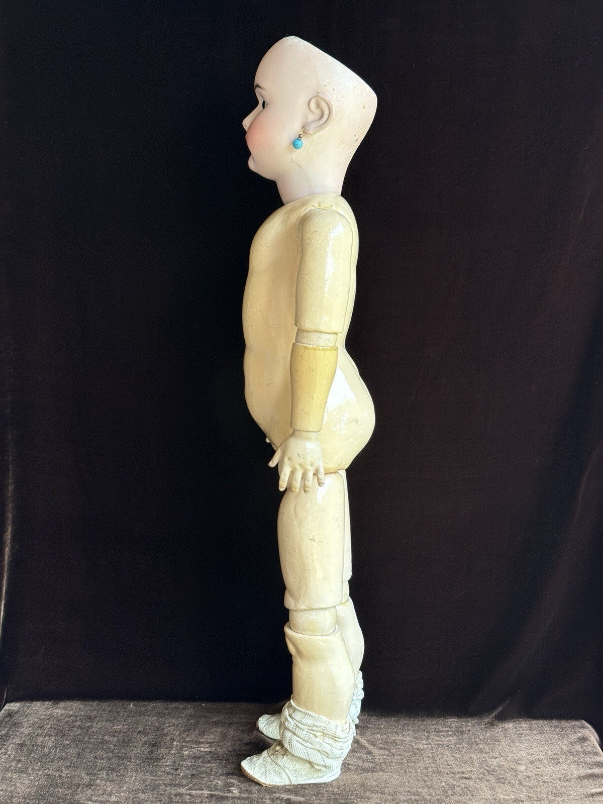 Antique German 30” Heinrich Handwerck 109 Dep Bisque Head Doll