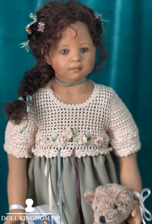 Artist Collectible Vinyl 22” Doll Henriette by Heidi Plusczok LE 4/101 Tag/Toy