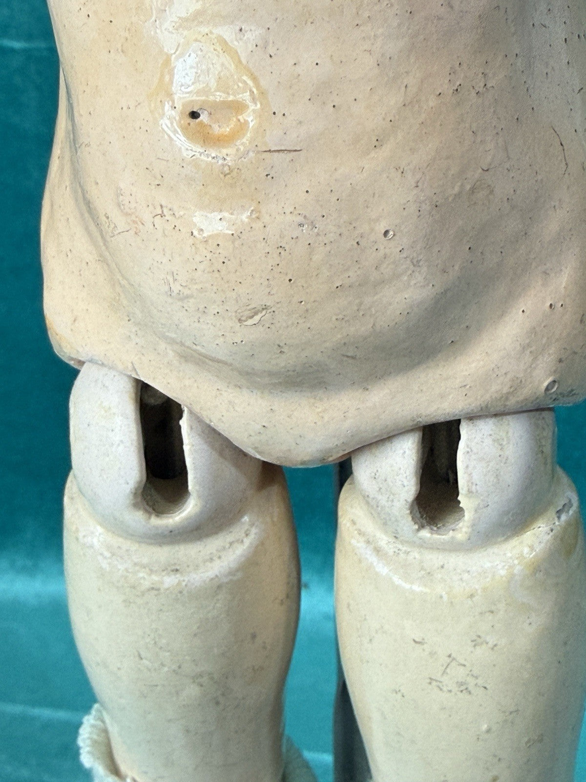 Lot Of 3 Small Antique German Bisque Head Dolls