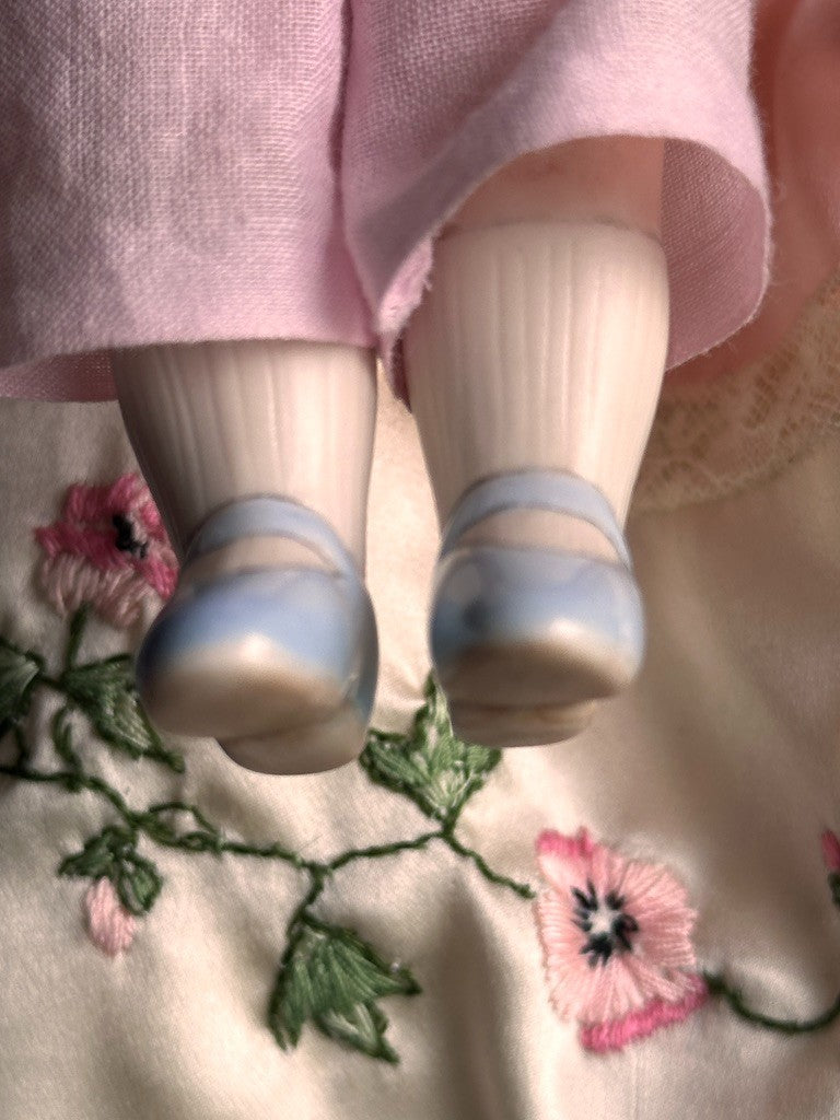 Collectible OOAK Porcelain Doll by Artist Madelaine Nell St. Clair with Tag