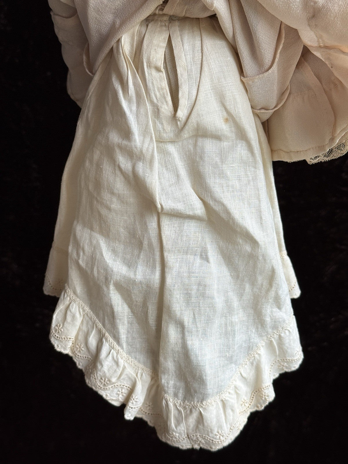 Antique German ABG (?) 11.5” Bisque Head Parian Fashion Doll