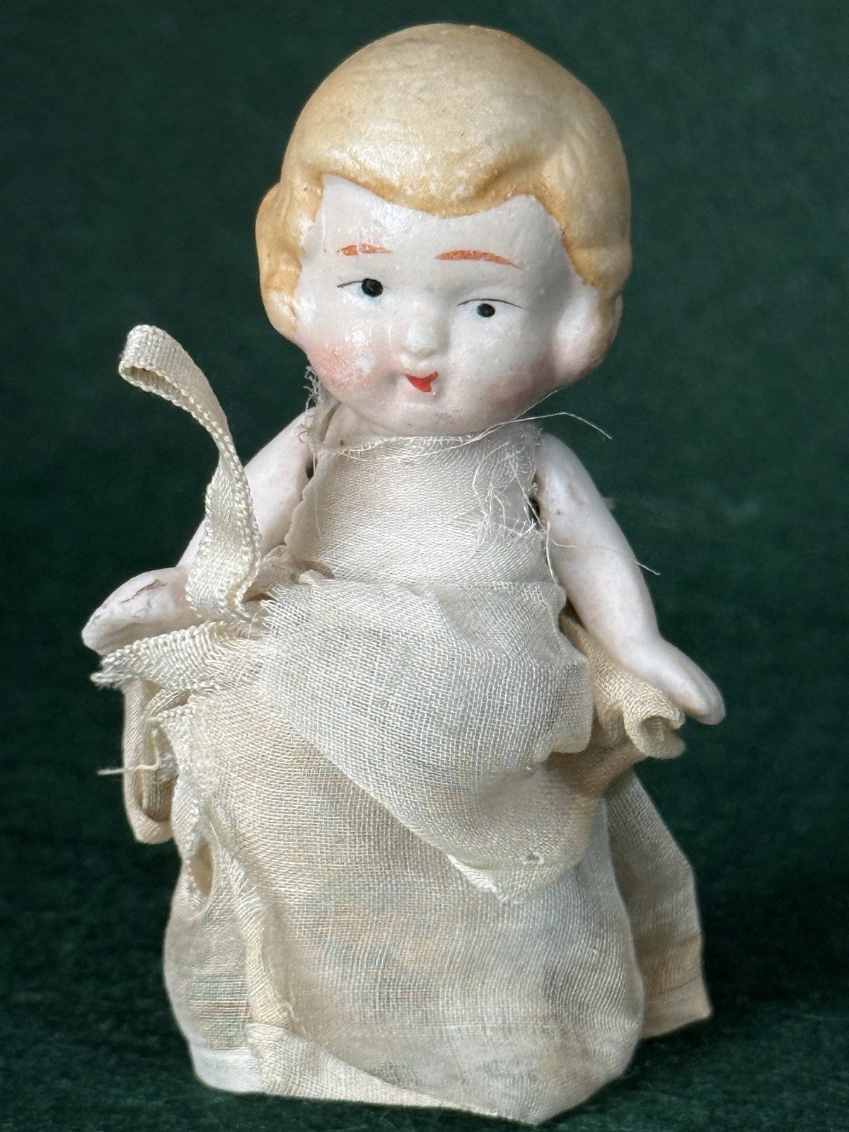 Lot Of 5 Vintage Japan Bisque Frozen Charlotte Baby Dolls