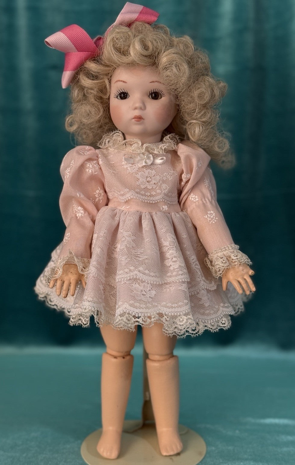 Lot of 5 Artists All Porcelain And Composition Body Dolls