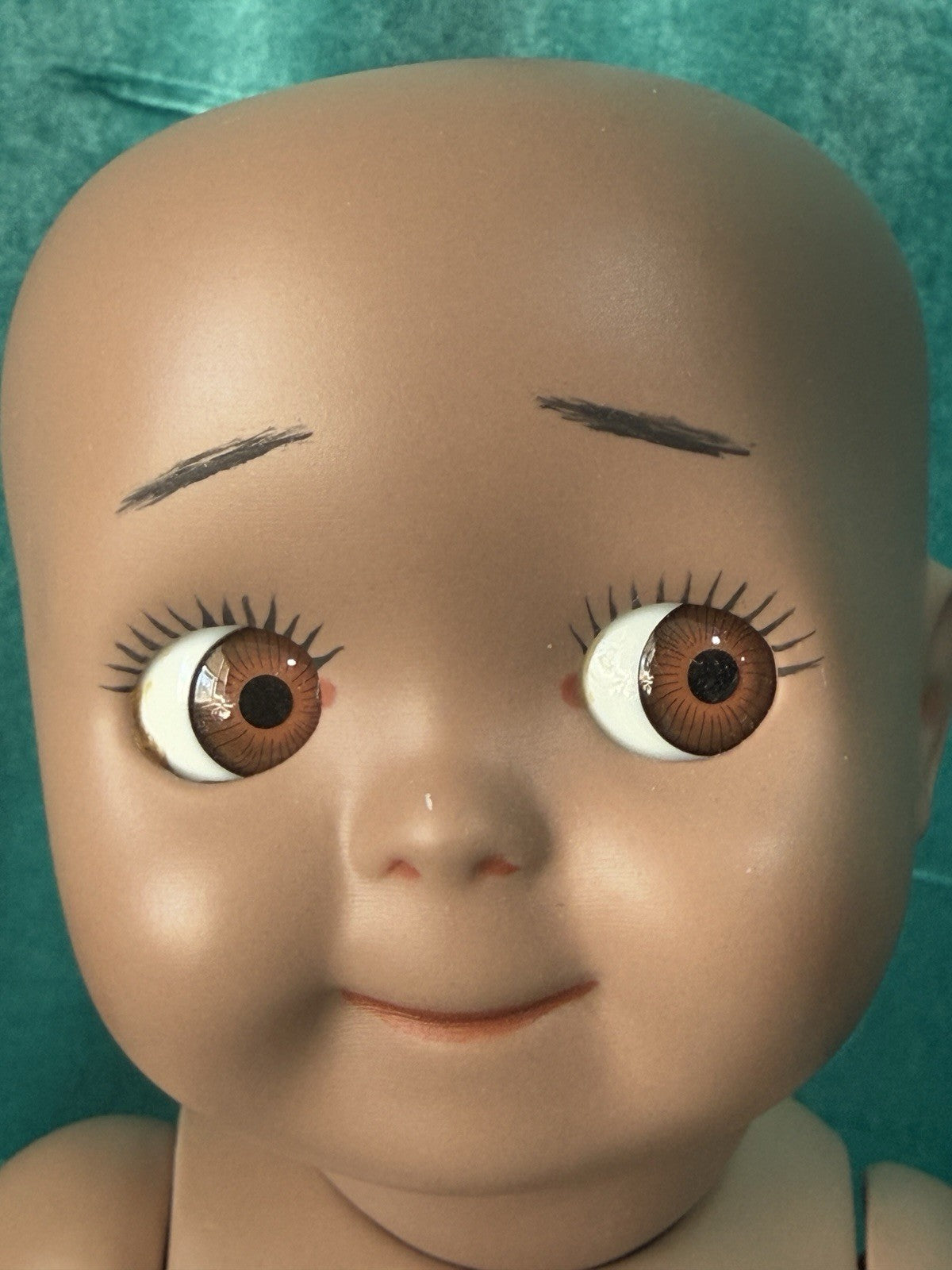 Vintage Reproduction of Antique German JDK 221 Googly Eyes 16” Doll