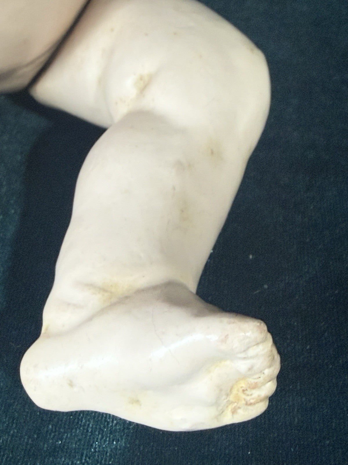 Antique German 11” Kammer Reinhardt 100 Kaiser Bisque Head Baby Doll