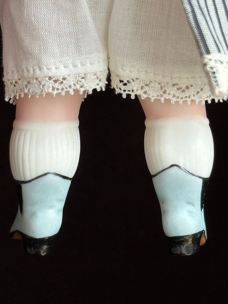 OOAK Darlene Lane 6.25” Repro of Antique German Kestner 208 Mignonette Doll