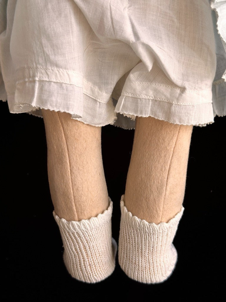 Vintage Italian 18" Lenci Grugnetto 1500/B Series Felt Grumpy Doll