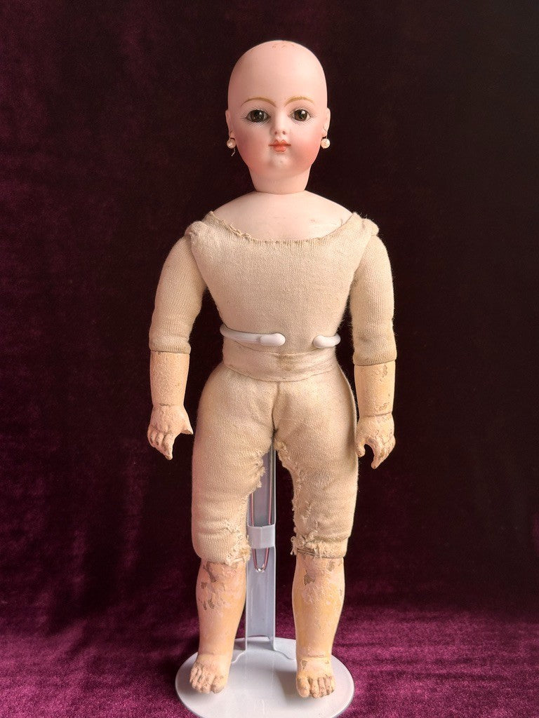 RESERVED 1st PAYMENT Rare Antique French 12” Francis Gaultier Bisque Head Gesland Body Bebe Doll