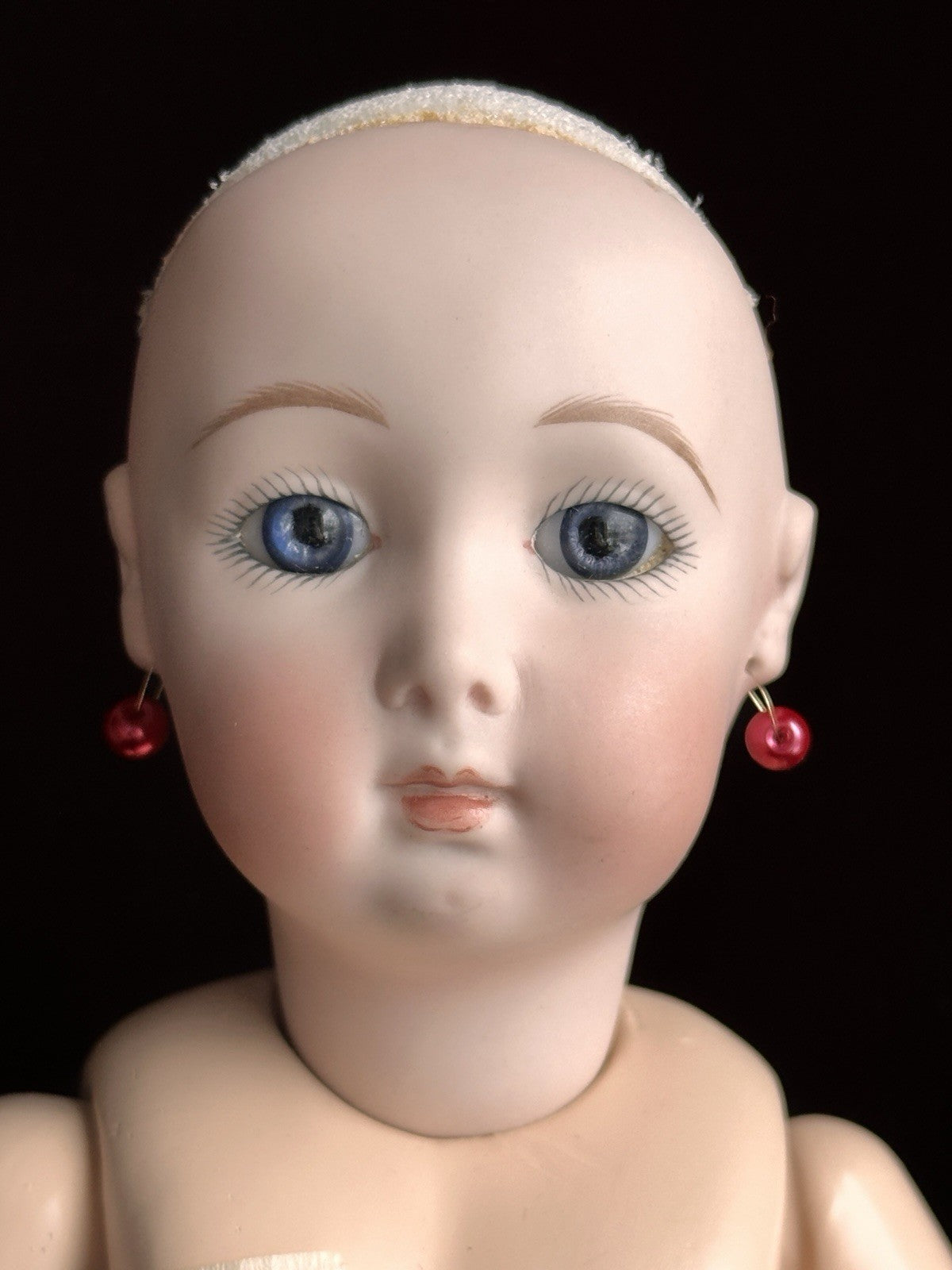 Vintage Lynda Marx Porcelain 15” Reproduction of Antique French Bru Jne Doll