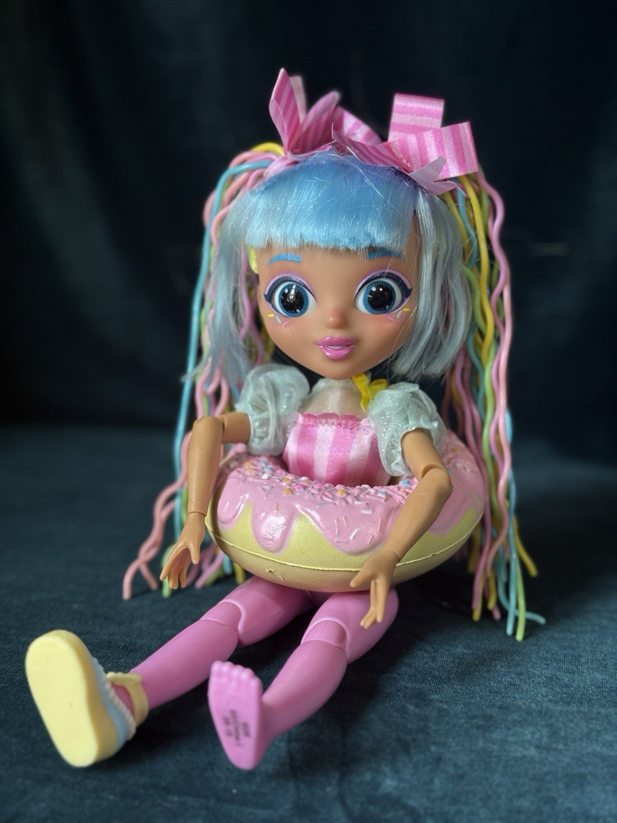 Lot Of 9 Decora Fashion Girlz , Fidgie Friends Unicorn Sprinkles Dolls
