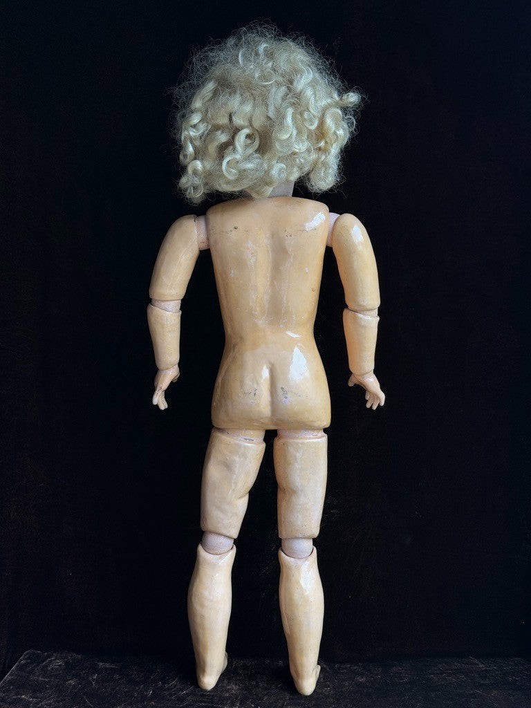 Large Antique German 30” Simon Halbig Dep 1079 Bisque Head Doll