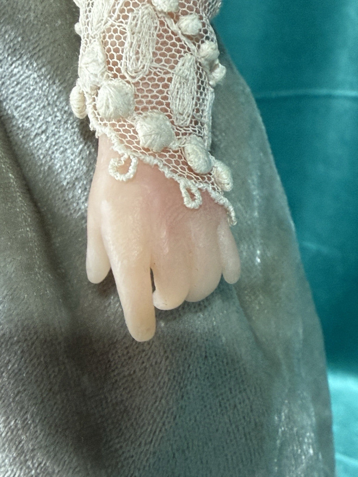 OOAK Collectible Polymer Fimo 15” Doll By Artist Edna Dali 1989