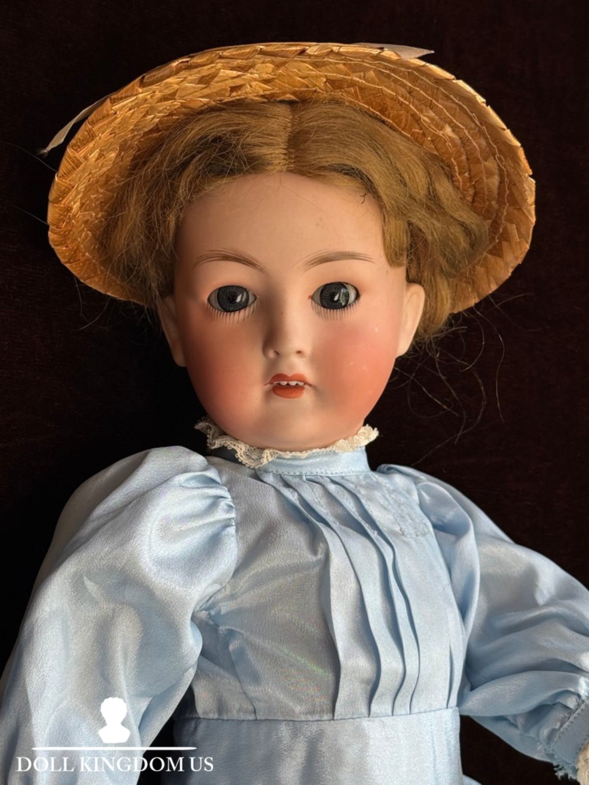 Antique German 18” Gebrüder Ohlhaver Revalo 10727 Bisque Head Doll