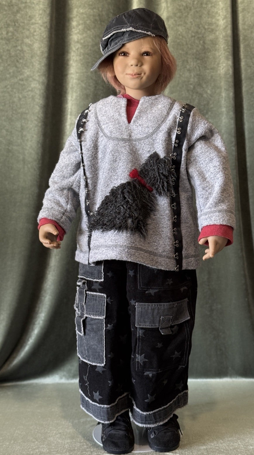 MIB Vinyl Annette Himstedt 35” Doll “Hugo” LE 377 Box/COA