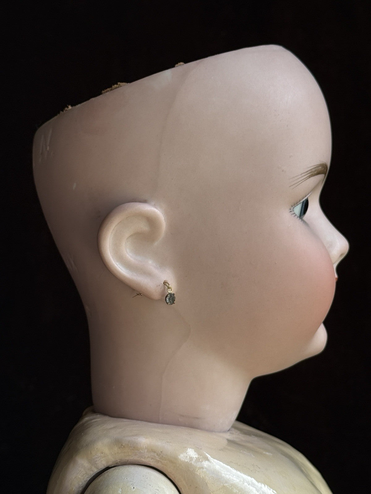 Antique German 24” Heinrich Handwerck 109 Dep Bisque Head Doll