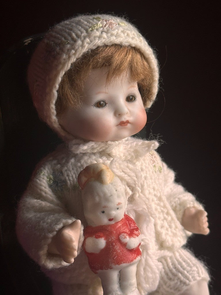 All Porcelain 6” Reproduction of Antique German Grace Putnam Bye-Lo Baby Doll
