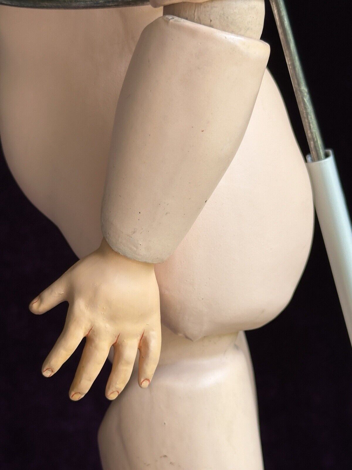 Antique German 25” Cuno Otto Dressel Mein Liebling Mold Bisque Head Doll