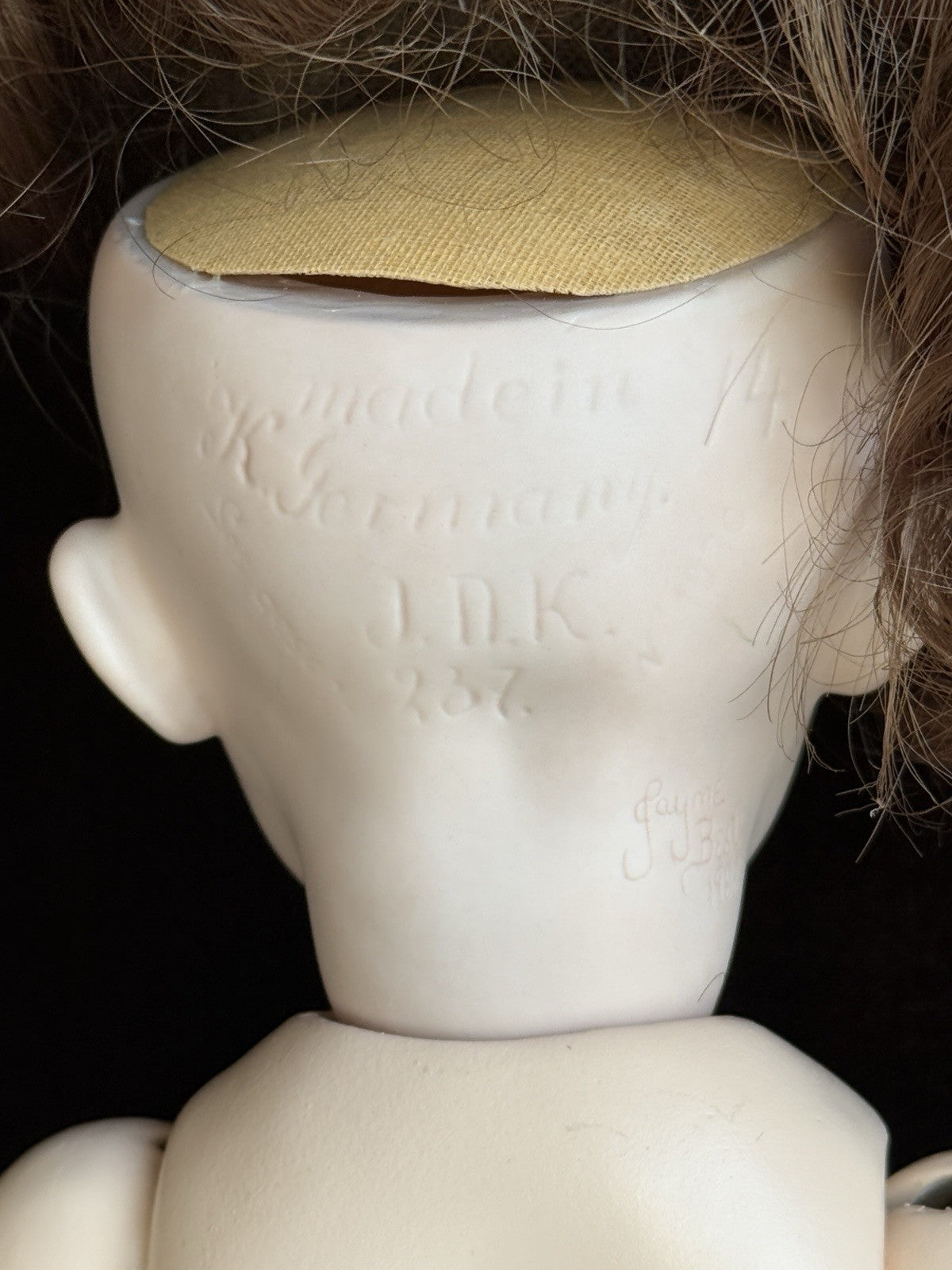 Vintage 16” Porcelain Repro. of Antique German Kestner JDK 237 Hilda Doll