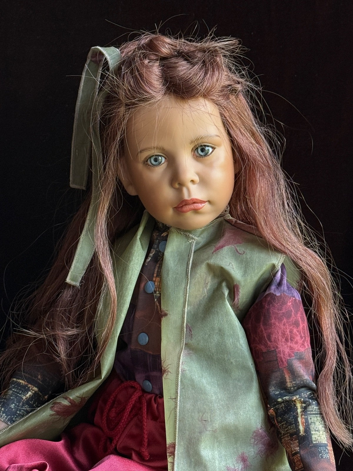 Original Vinyl 22” Farah Doll By Ilse Wippler for Sigikid Germany LE 3000 in Box