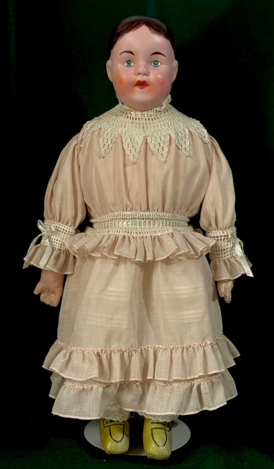 Reproduction Of Antique Ella Smith “Alabama Baby” 28” Cloth Doll