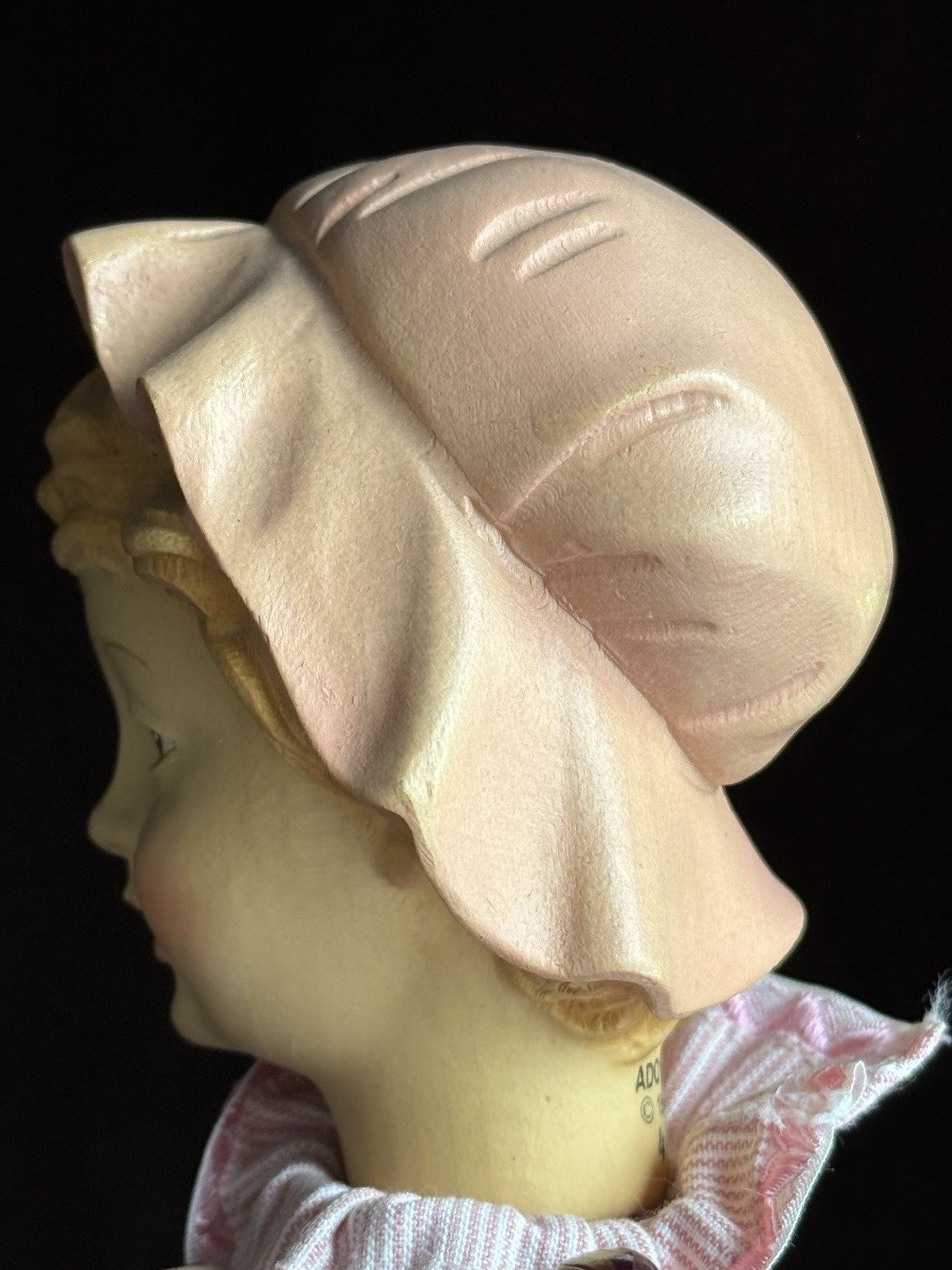Vintage Italian ADO SANTINI Dolfi 13.5” Wood Carved Jointed Ann Doll LE 2000