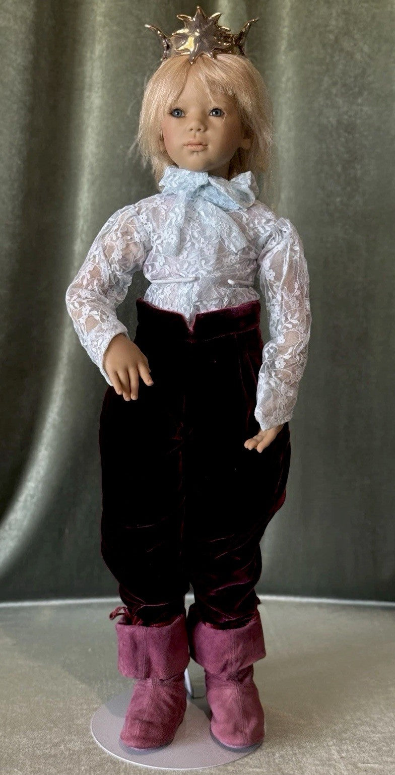 Vinyl 2002 Collection Annette Himstedt 29” Doll “Prince Sunray” LE 713