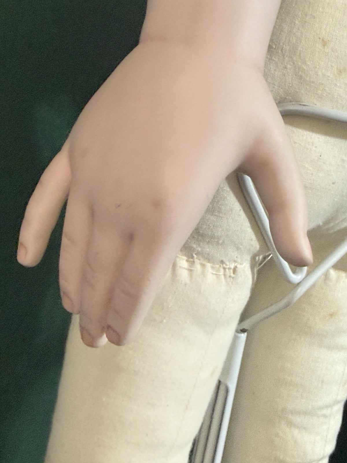 Artist Reproduction Of “Hilary” by Dianna Effner 24” Porcelain and Cloth Doll