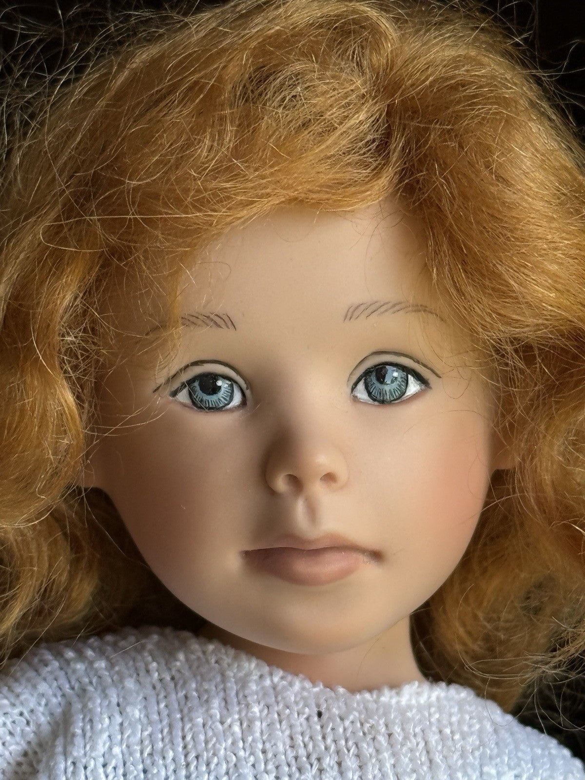 Lot of 2 Collectible 10” Mary Oldenburg Vinyl Willow and Holly Signed Dolls