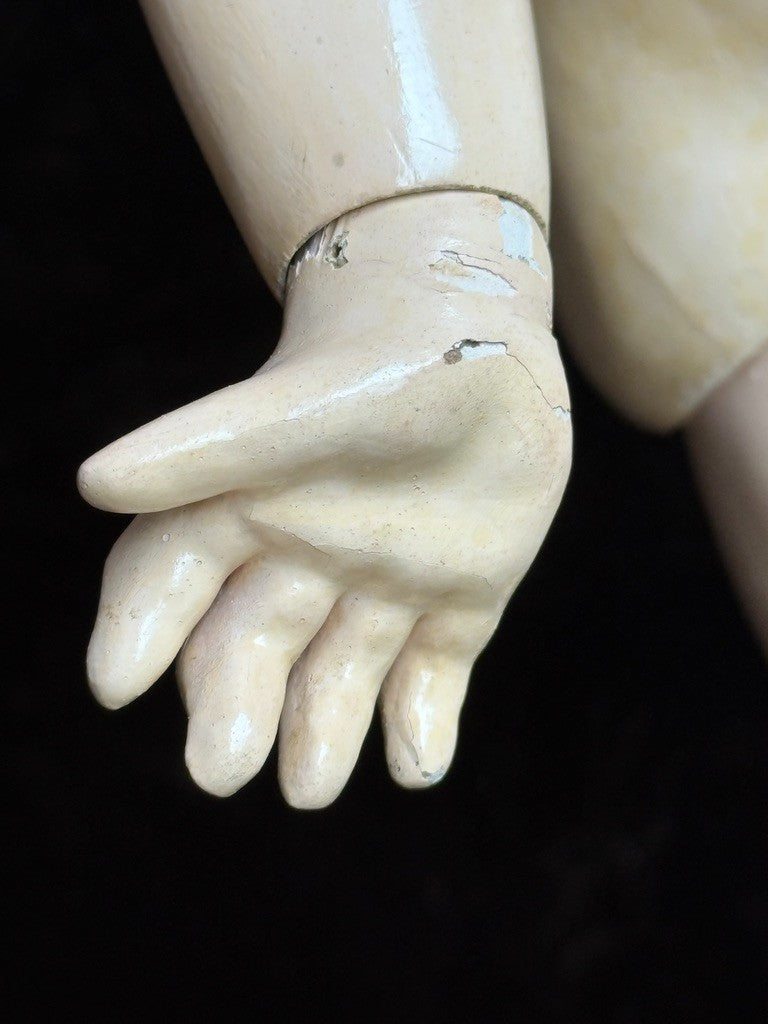 Antique German French 19 Tete Jumeau Simon Halbig Dep Bisque Head Doll