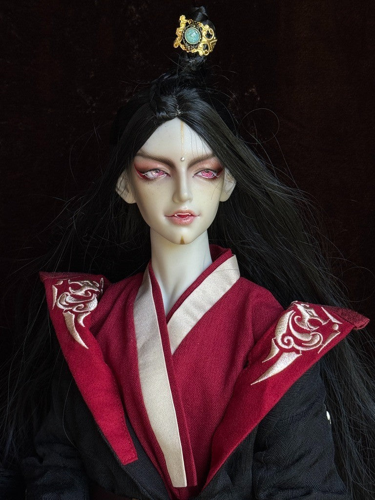 Large 29” Super Dollfie BJD Telesthesia & Dragon (?) Resin Male Character Doll