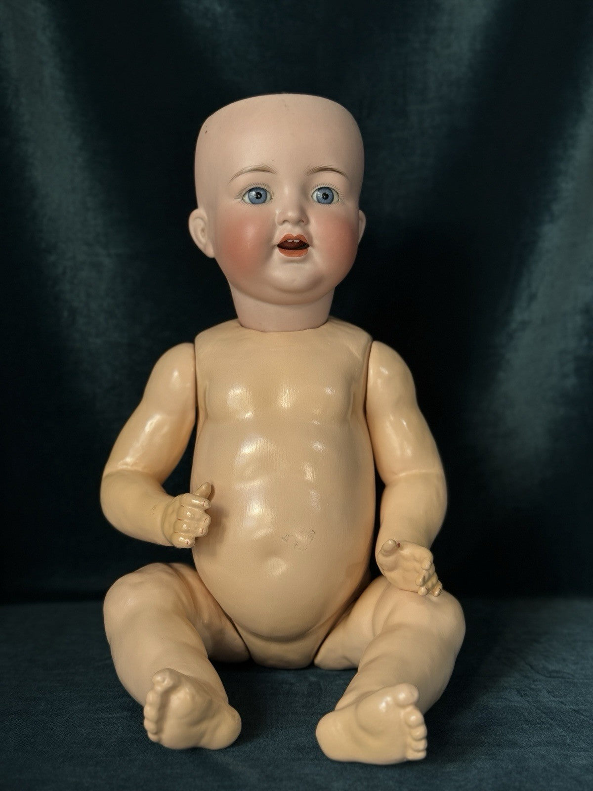 Antique German Kammer & Reinhardt Simon Halbig 126 Sleepy Eyes 18” Baby Doll