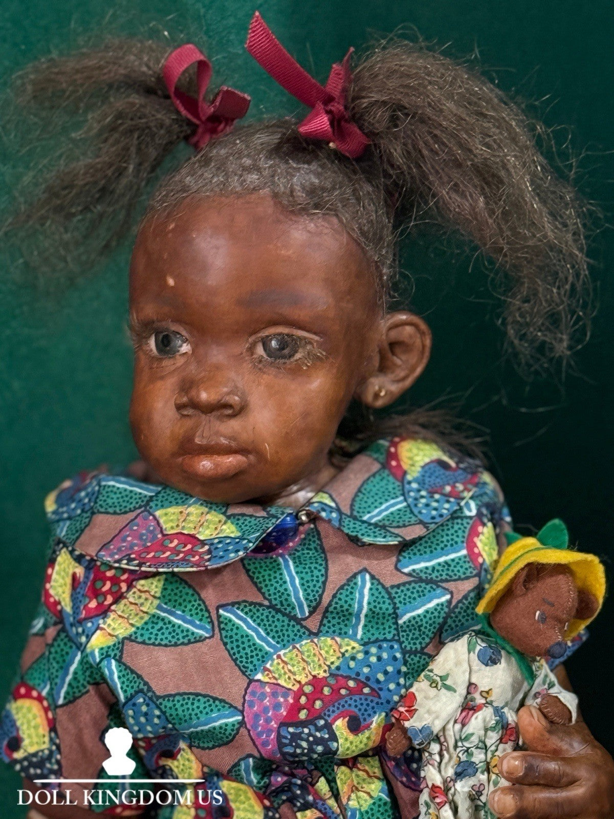 Rare!! OOAK Artist Lorna Miller Handmade Resin Type 18” Doll