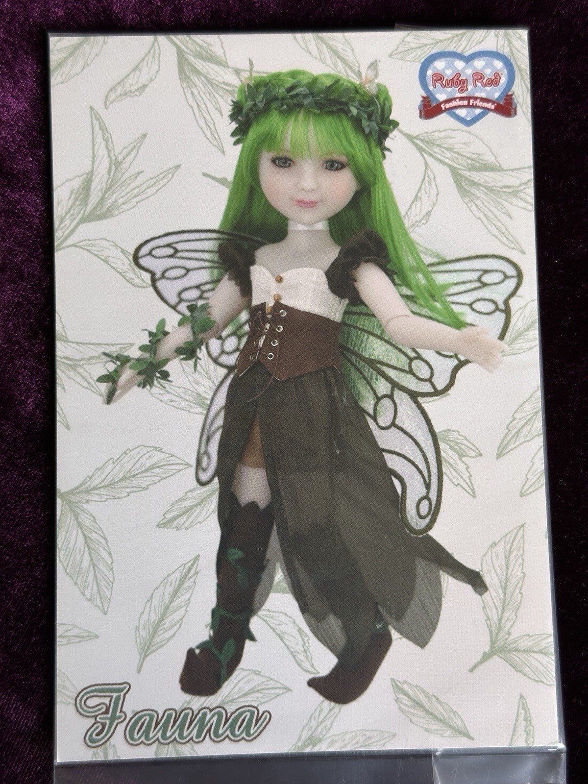 Collectible  Ruby Red Fauna Doll Limited Edition Fashion Friend New in Box