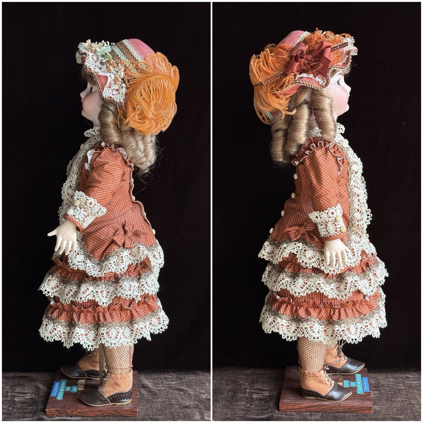 Antique German/French 23” Tete Jumeau Simon Halbig Dep Bisque Head Walker Doll