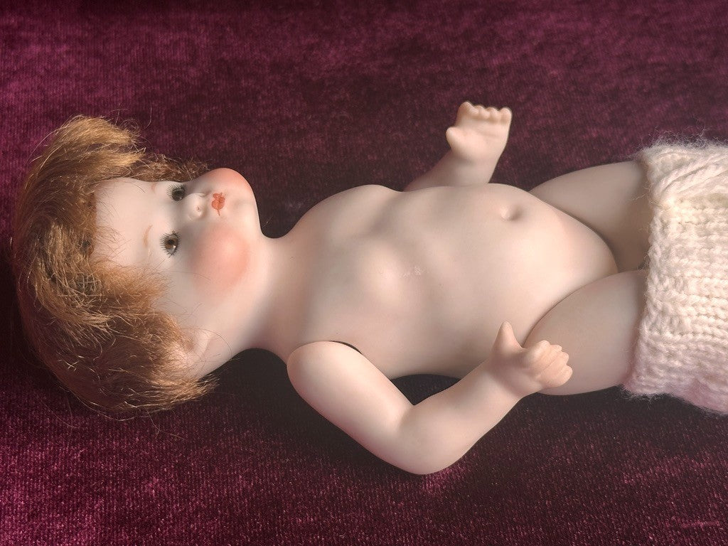 All Porcelain 6” Reproduction of Antique German Grace Putnam Bye-Lo Baby Doll