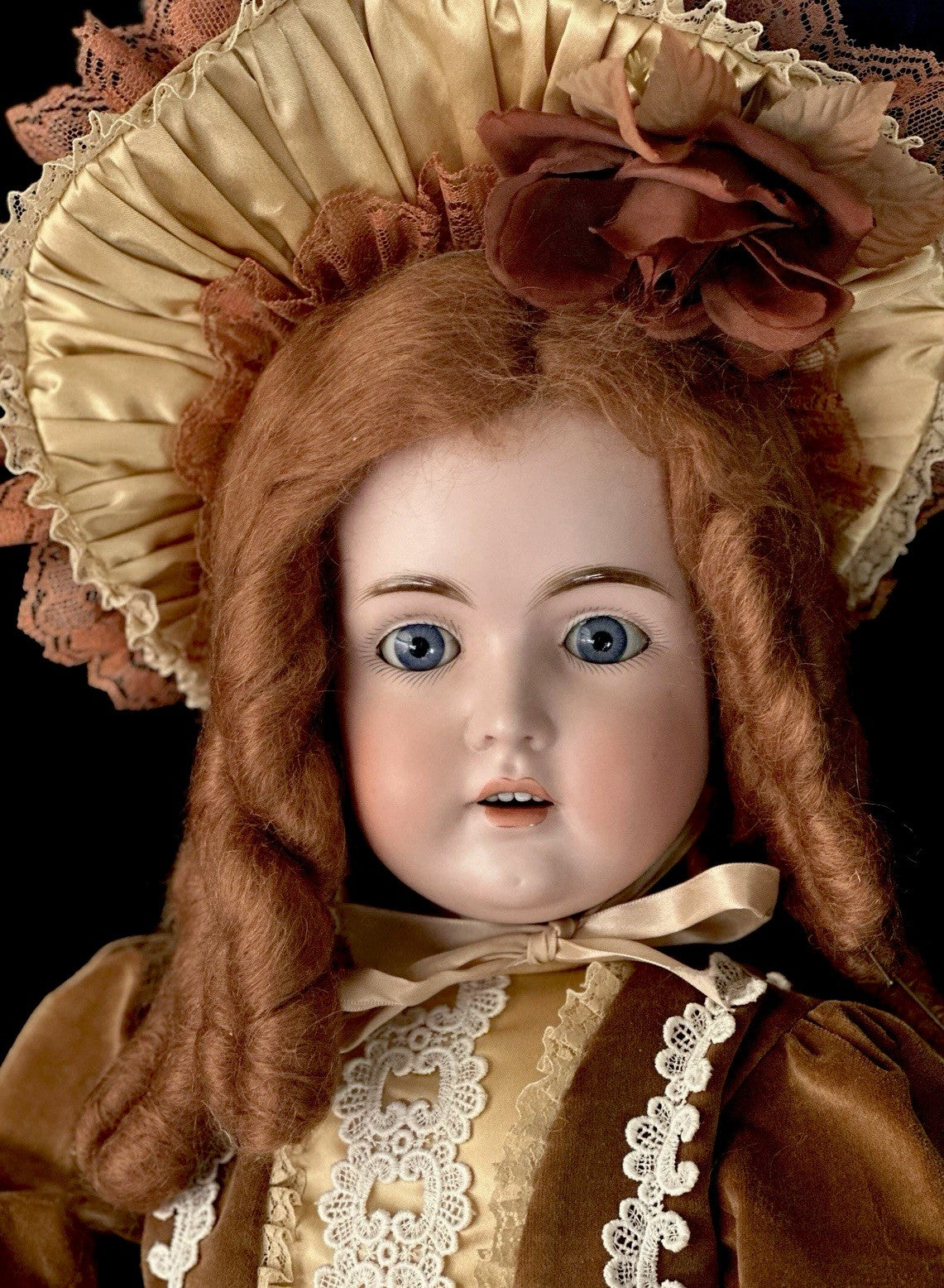 Antique JDK Kestner Mold 171 29” Doll Bisque Head Stamped Composition Body