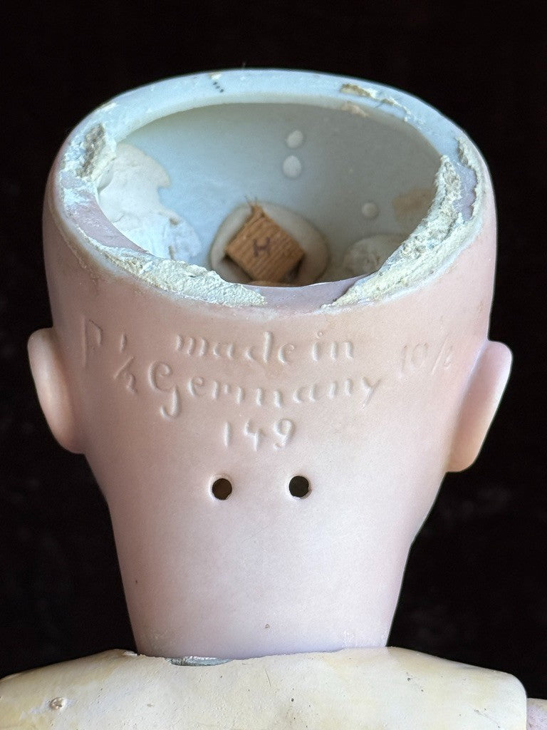 Rare Antique German 20” Kestner 149 Bisque Head Doll