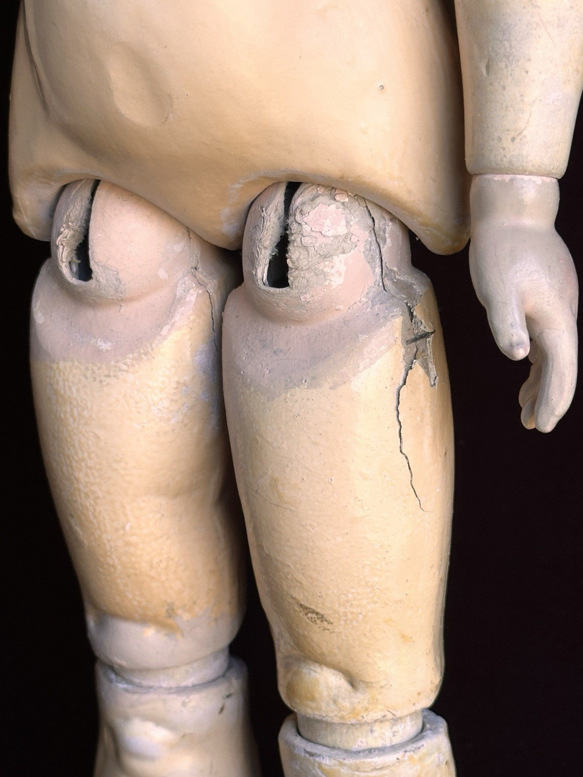 Antique German 23” Gans & Seyfarth Bisque Head Doll