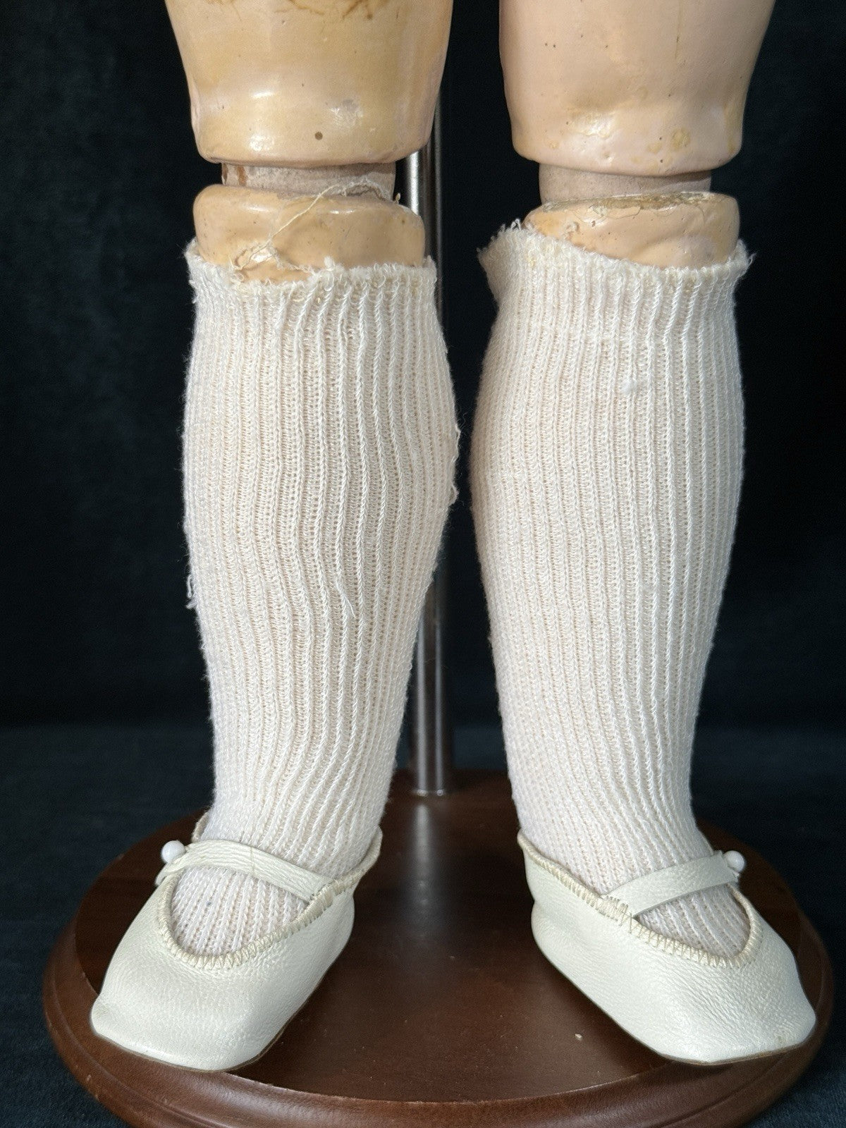 Antique German Karl Hartmann 25” Doll Bisque Head Composition Body