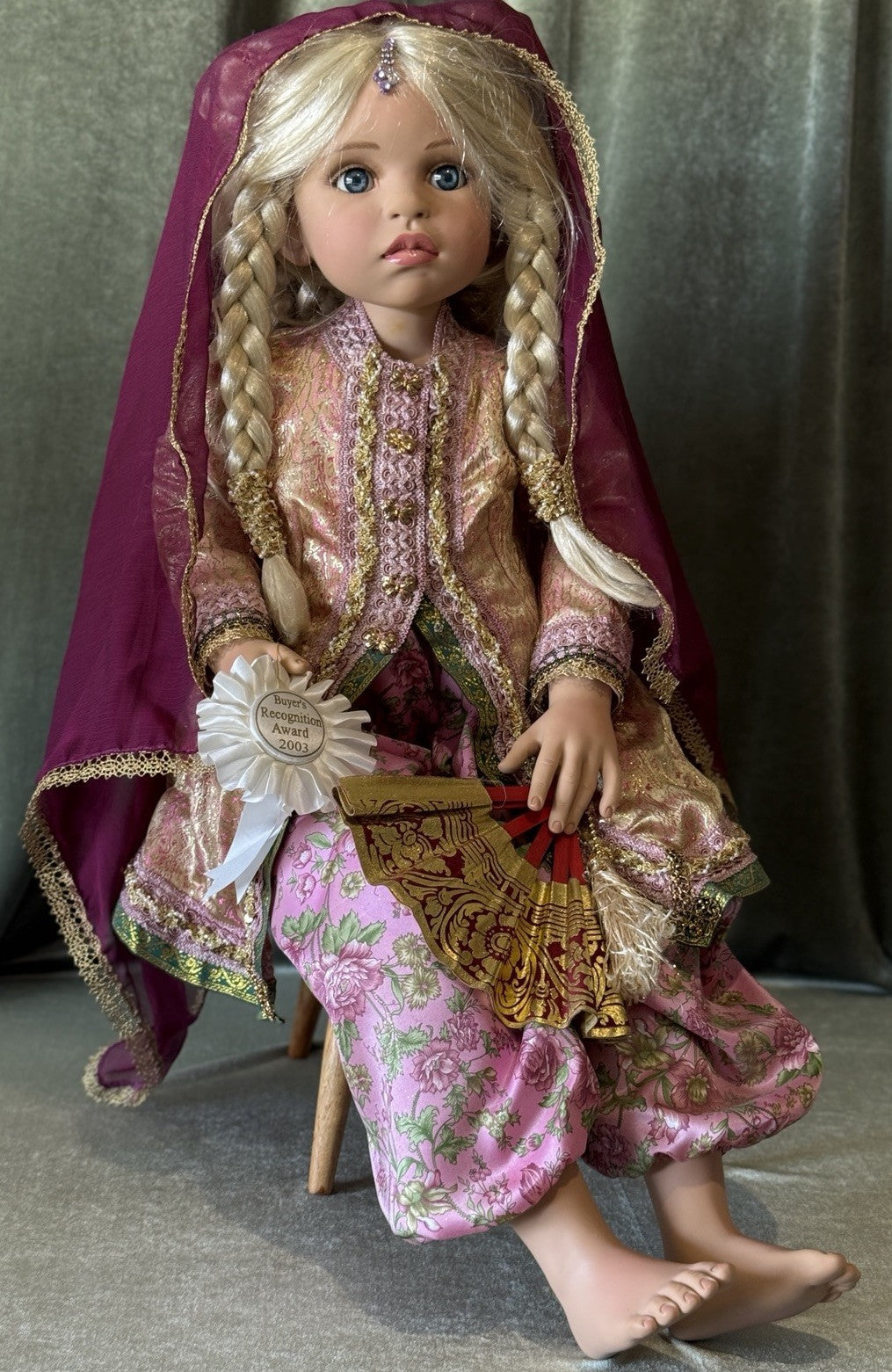 Vinyl 34” Doll “Bali Hai” Pamela Erff /Patricia Loveless LE 250 Box/Tag/COA