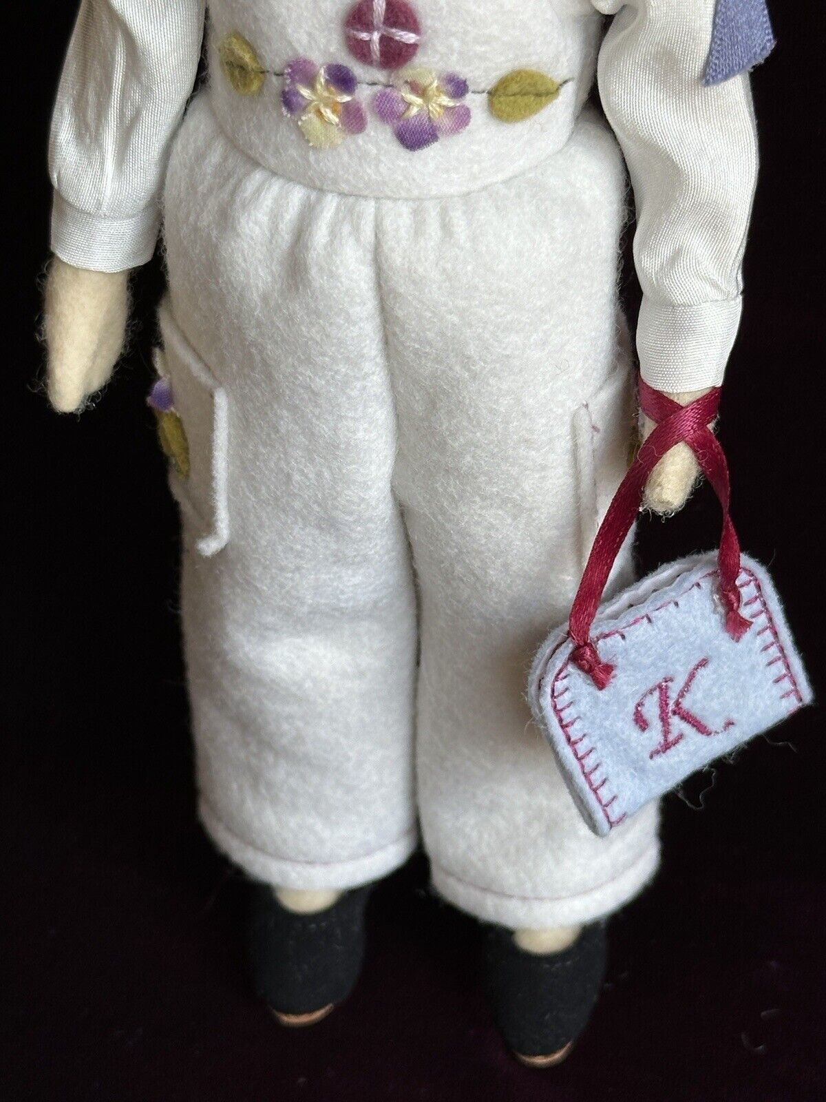 Collectible 8” Miggie Iacono UFDC Kim Felt Doll with Box