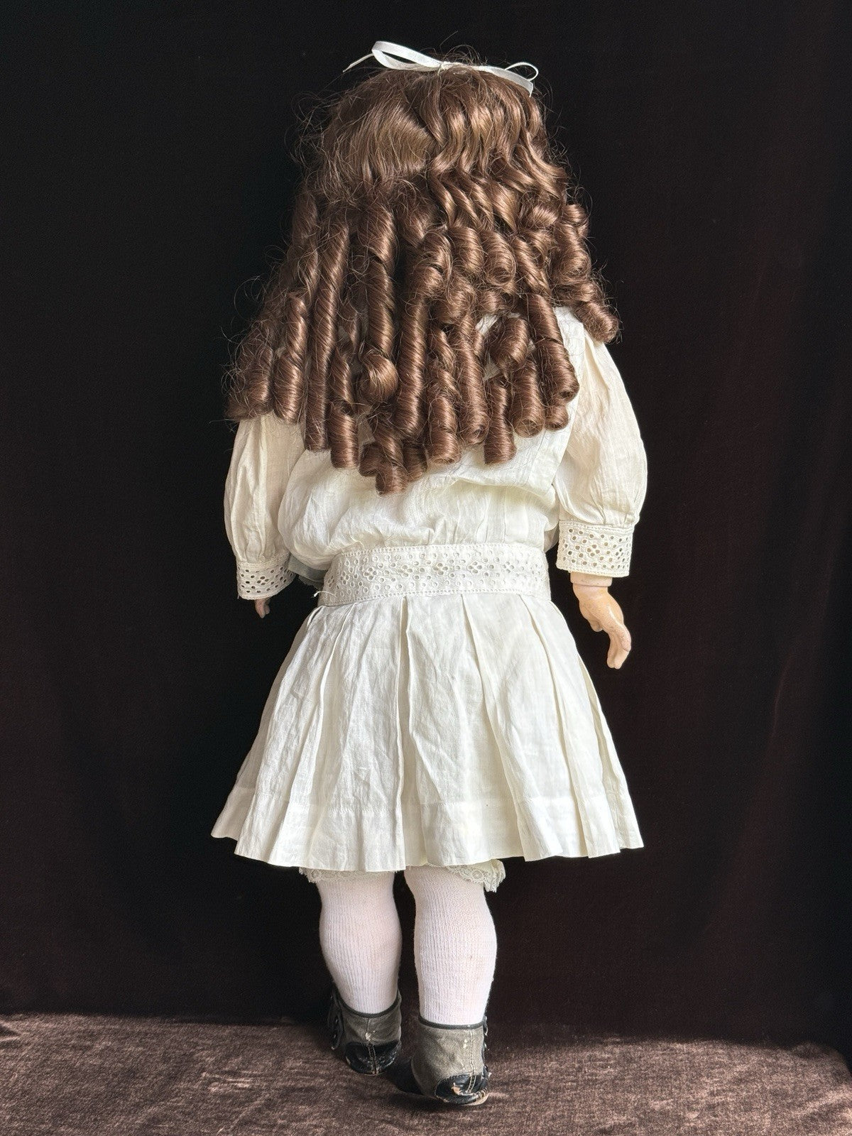 Antique German 30” Heinrich Handwerck 109 Dep Bisque Head Doll